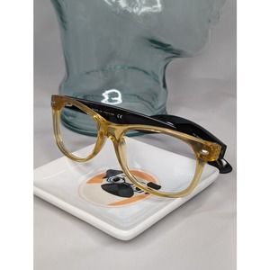 Auth. Ray-Ban honey and black New Wayfarer